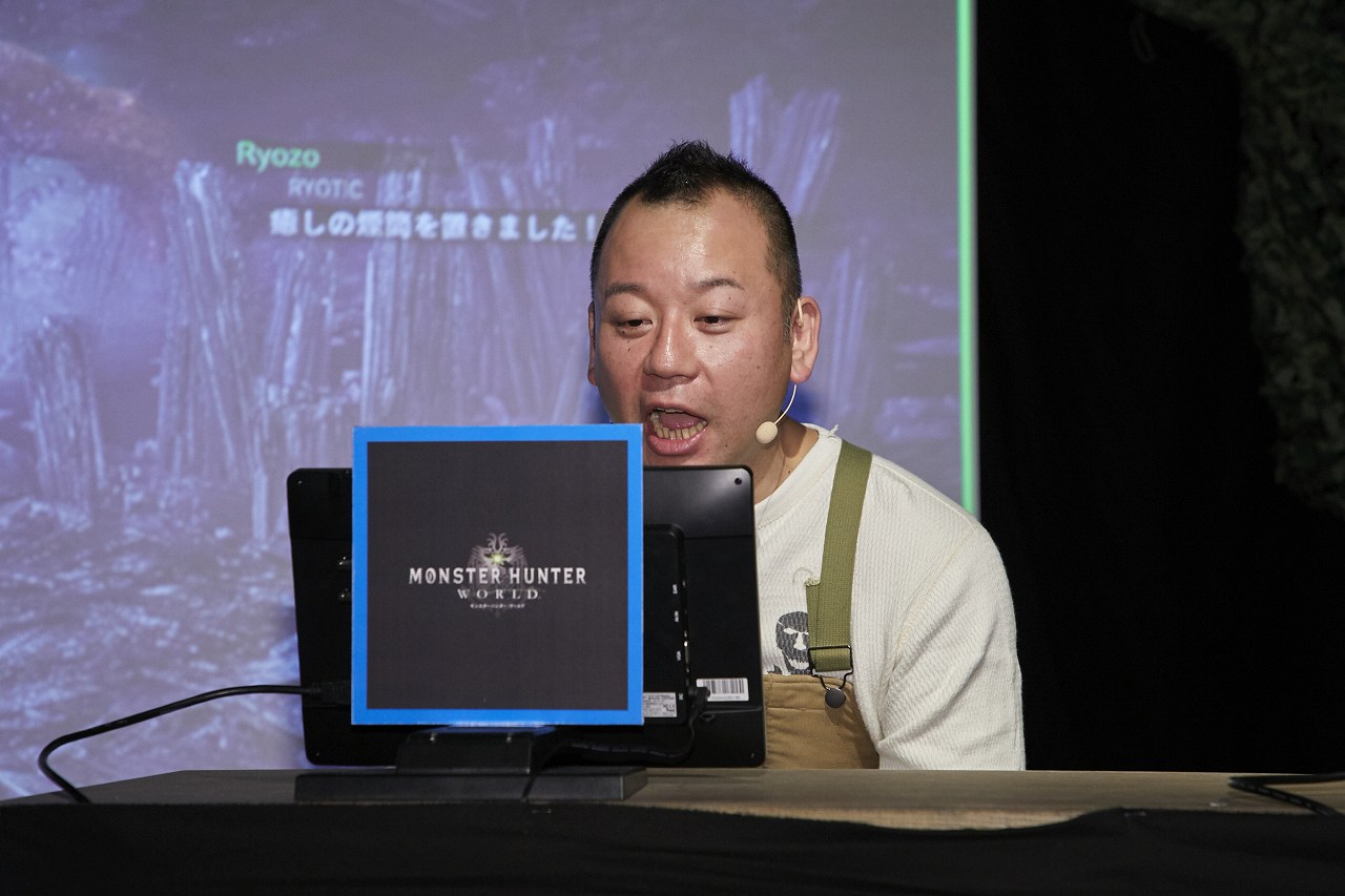 『モンスターハンター：ワールド』原宿マルチプレイスポット　オープニングイベント開催レポート