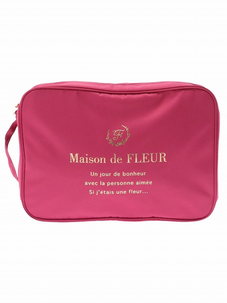 可愛くて機能的！「Maison de FLEUR」のトラベルグッズで春の旅行を楽しんで♡