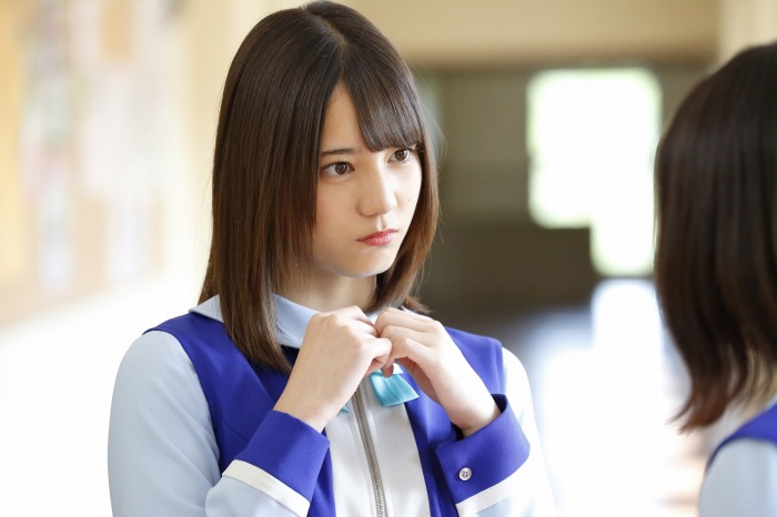 s_DASADA_5話_小坂菜緒_02__日向坂46_かわいい_学生_制服_おしゃれ_ファッション_困り顔_萌え