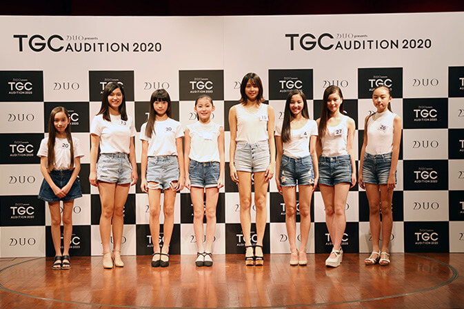前回のドラフト会議【W TOKYO】『DUO presents TGC AUDITION 2021』開催決定