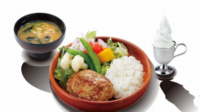 びっくりドンキー_いろどりセット レギュラー 100g 938円（税抜）