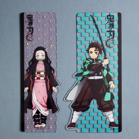 Pinkoi_鬼滅の刃_台湾限定_アクリルメッセージボード 竈門 炭治郎、竈門 禰豆子 各1,470円（税抜）