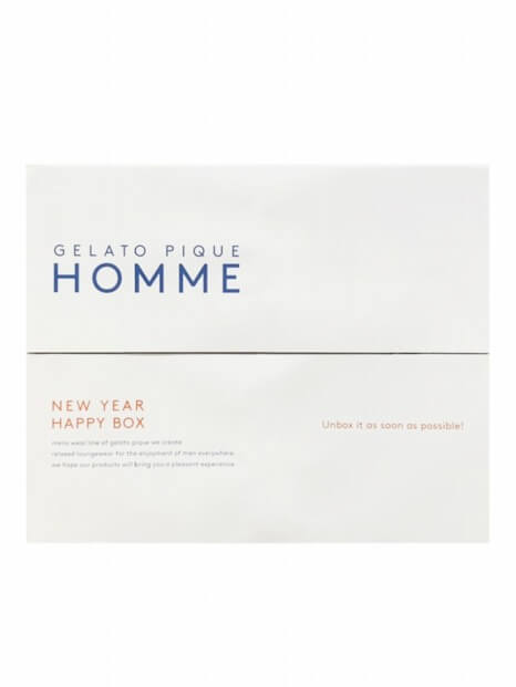 ONLINE限定 HOMME HAPPY BOX 15,000円（税抜）_gelato pique