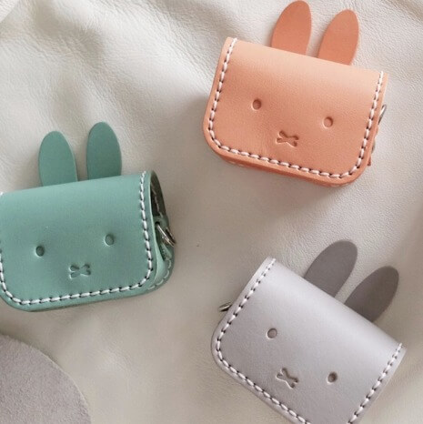 The Lederer_AirPods Pro ケース DIYキット_Pinkoi × miffy 〜TRAVEL with miffy〜