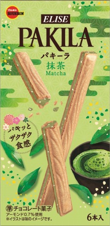 パキーラ抹茶 120円（希望小売価格・税抜）