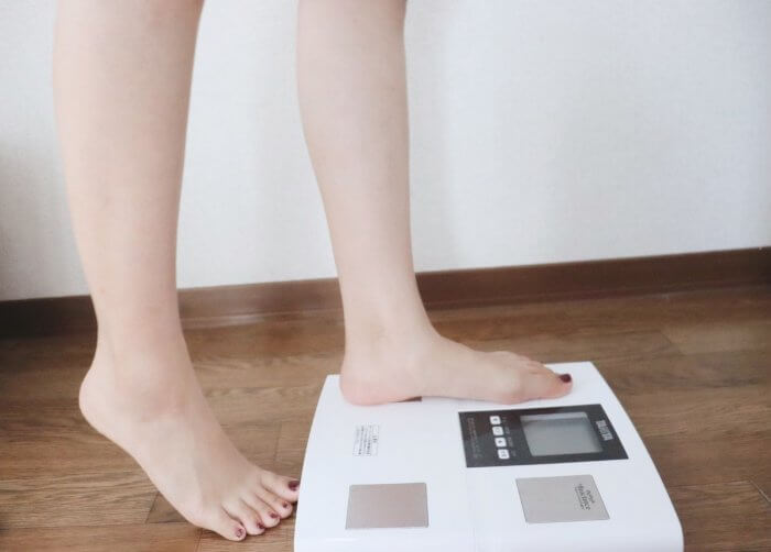 体重を測る