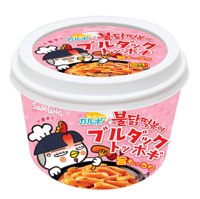 カルボブルダックトッポギ 420円（希望小売価格・税抜）