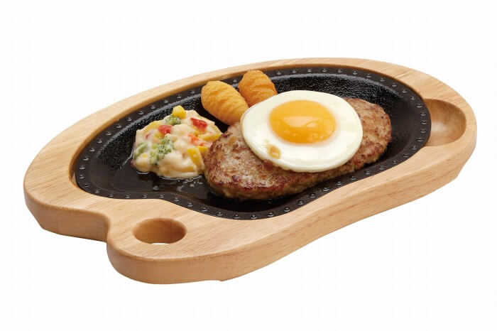 びっくりドンキー_ステーキ_エッグバーグステーキ 200g 838円（税抜）