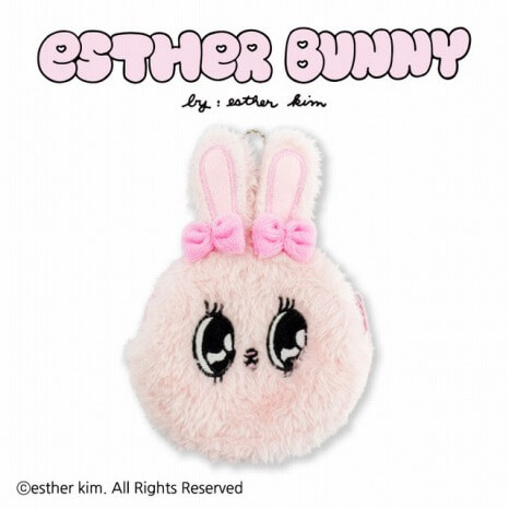 Esther Bunny_コラボ_サンキューマート_ダイカットポーチ
