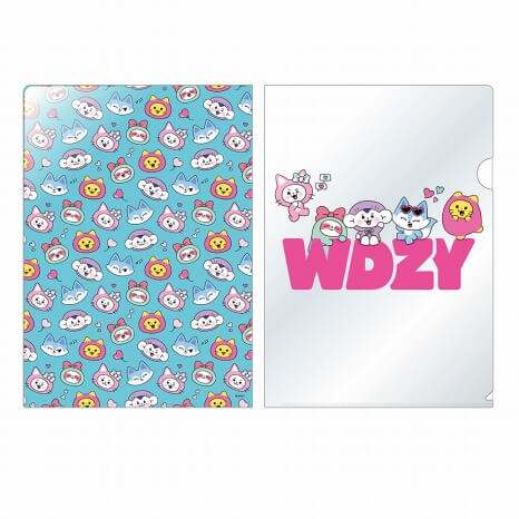WDZYカフェ_ITZY_クリアファイル 400円（税抜）