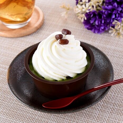クリームほおばる宇治抹茶ケーキ 258円（ファミリマート通常価格・税抜）