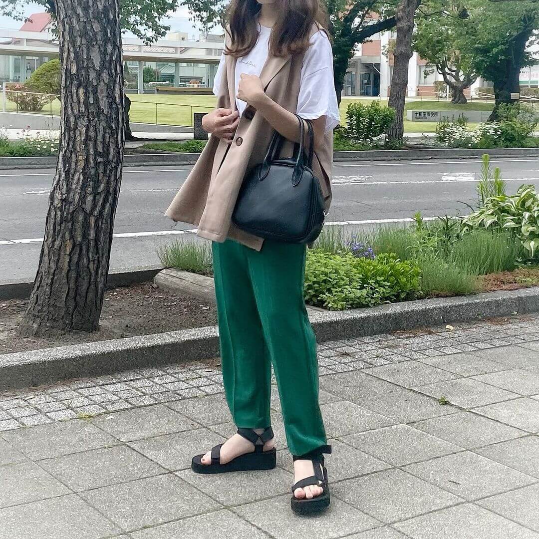 グリーンコーデ