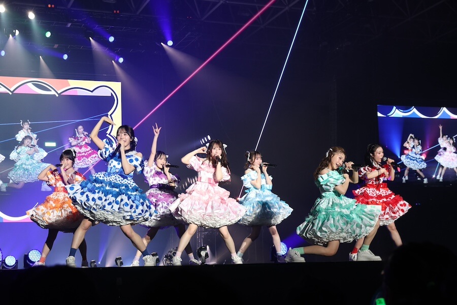 CUTIE STREET、新曲「ぷりきゅきゅ」披露に大歓声！会場を“KAWAII”一色
